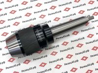 Сверлильный патрон 1-16 мм усиленный самозажимной на оправке Морзе 3 (под выколотку) (несъемный) MTA3-APU16