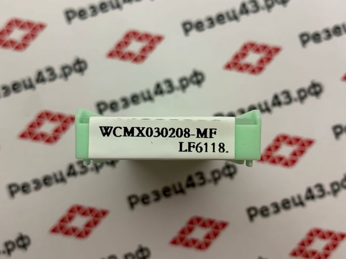 Пластина DESKAR WCMX030208-MF LF6118 для корпусных свёрел