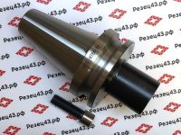 Оправка переходная (адаптер) с конуса BT50 (ISO50, 7:24) на конус Морзе 4, вылет 90 мм (резьба) BT50-MTB4-90