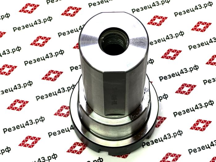 Цанговый патрон с цилиндрическим хвостовиком с лыской, диаметр − 40 мм, для цанг ER40 (SL40-ER40-80)