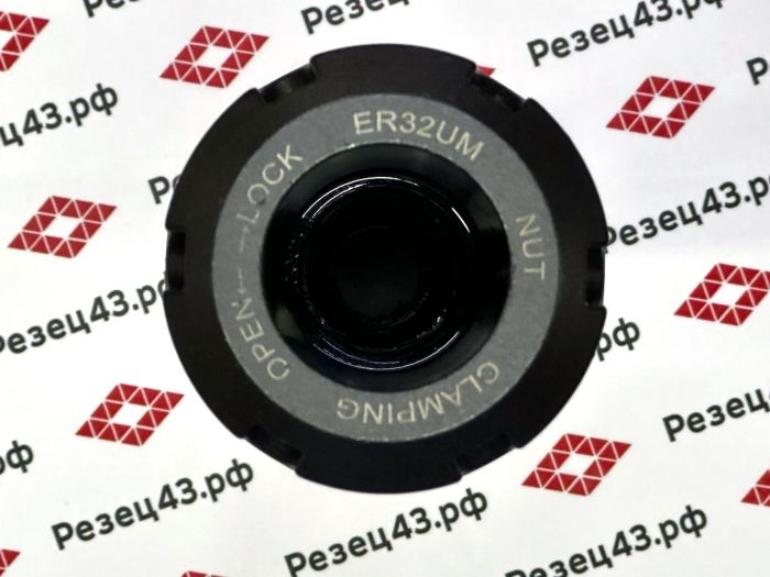 Цанговый патрон с цилиндрическим хвостовиком, диаметр 25 мм, для цанг ER25 (C25-ER32UM-100)