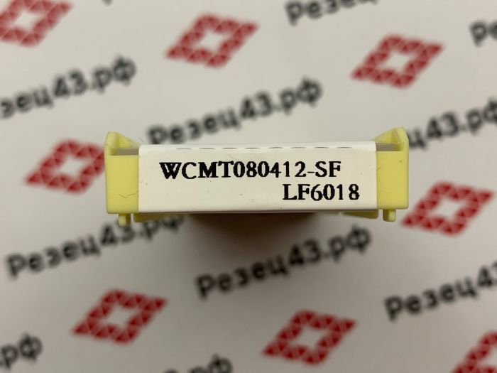 Пластина DESKAR WCMT080412-SF LF6018 для корпусных свёрел