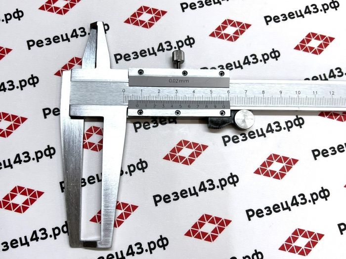 Штангенциркуль с нониусом для измерения пазов (9 - 150 мм)