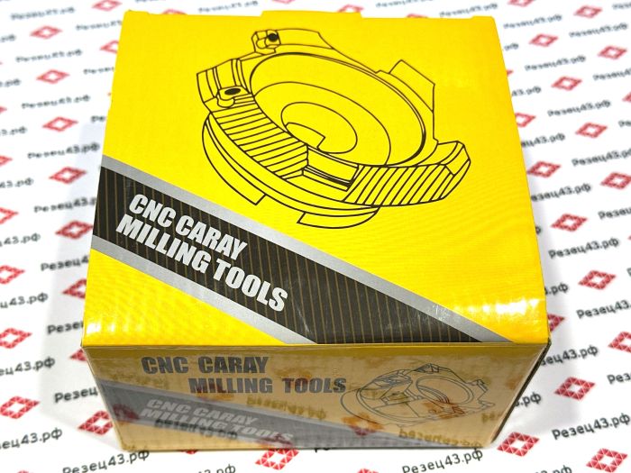 Торцевая насадная (корпусная) фреза, диаметр 40 мм под сменные круглые пластины (EMRW5R-40-16-4T)