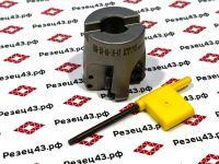 Торцевая насадная (корпусная) фреза, диаметр 40 мм под сменные круглые пластины (EMRW5R-40-16-4T)