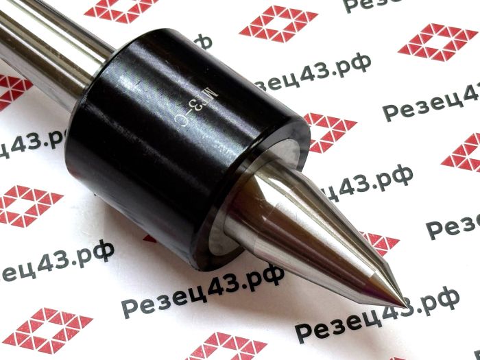 Упорный подвижный токарный центр высокой нагрузки (Heavy Duty Live center) с конусом Морзе 3 - C