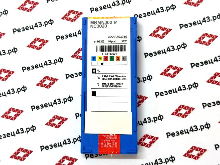 Пластина MRMN300-M NC3030