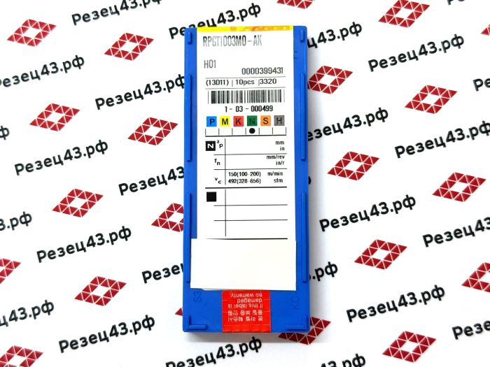 Пластина RPGT1003M0-AK H01