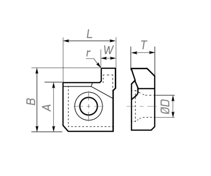 Пластина 6GR100 RZ6018