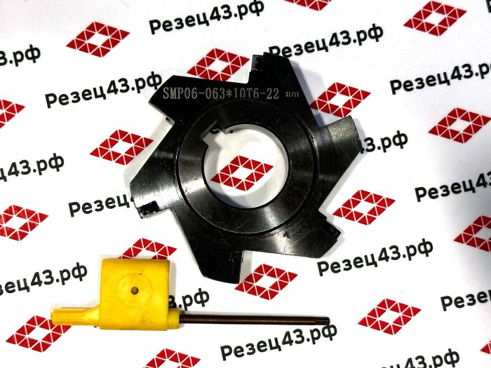 Дисковая насадная фреза под сменные пластины SPM06-063-10T6-22