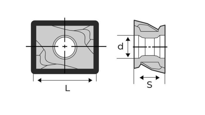 Пластина LNGU15T608-PR BP8801