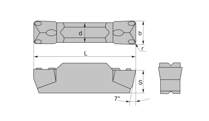 Пластина MGMN200-T HS8133