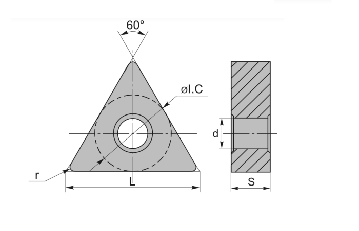 Пластина TNMG220404 MA LY7010